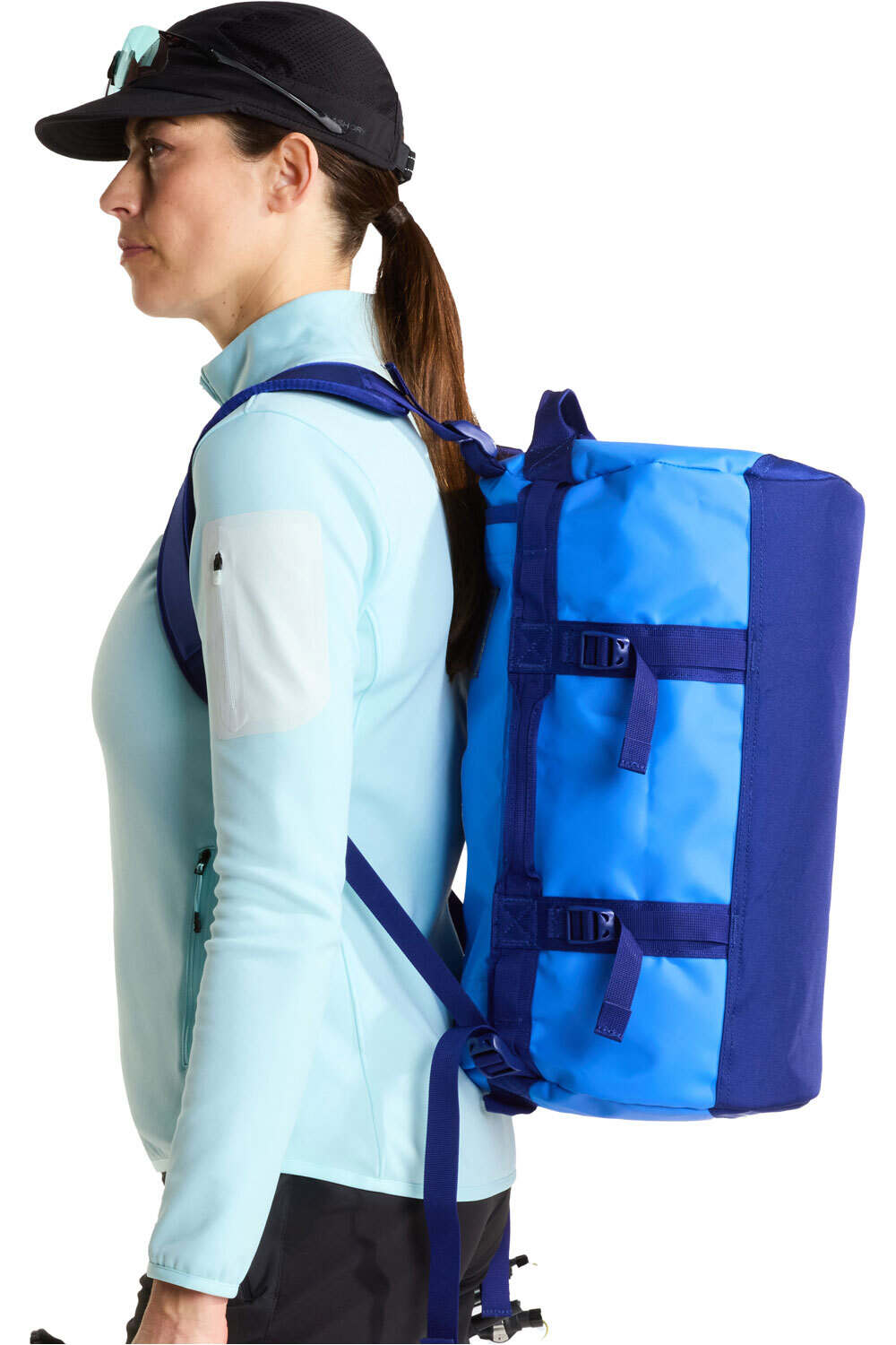 The North Face mochila montaña BASE CAMP DUFFEL - XS vista frontal