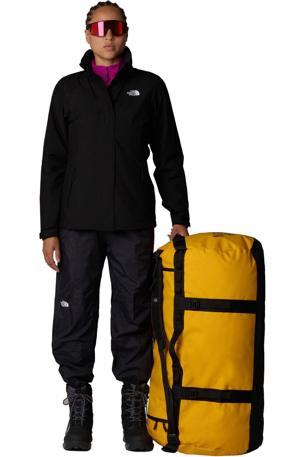 The North Face mochila montaña BASE CAMP DUFFEL XXL vista frontal