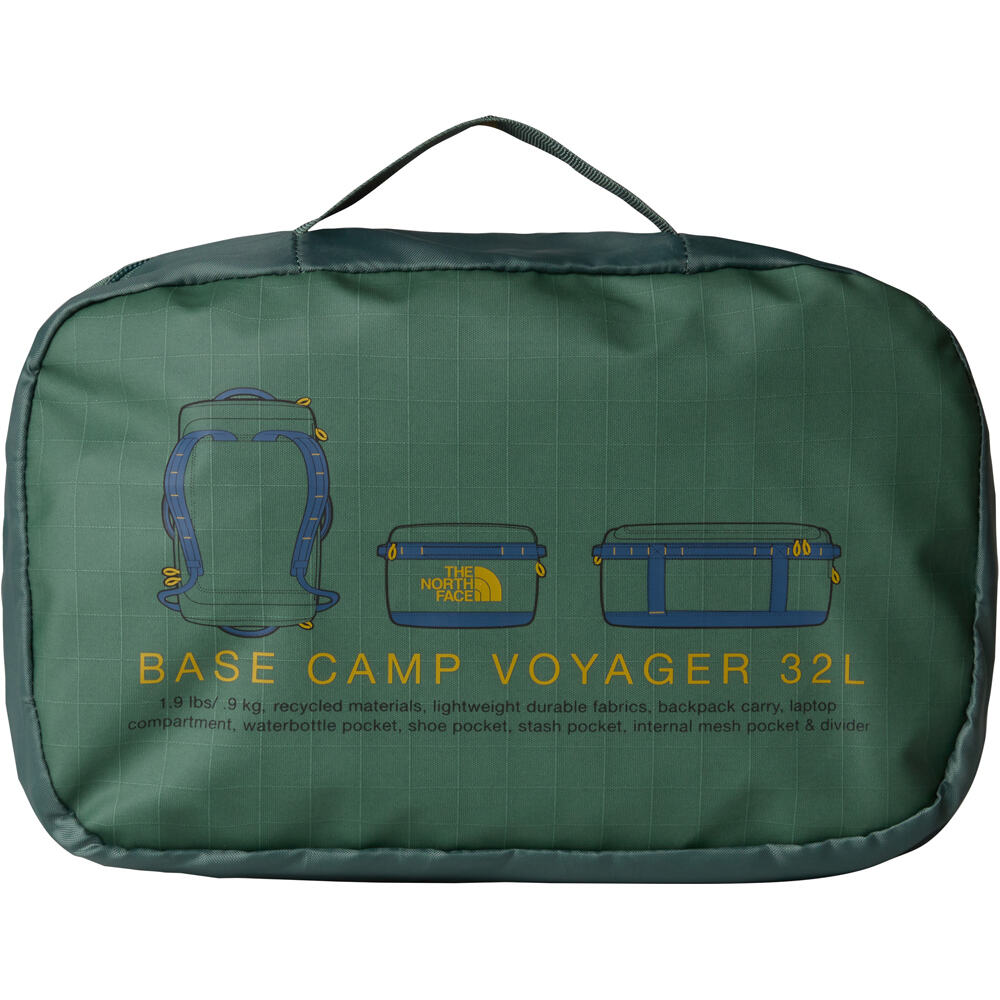 The North Face mochila montaña BASE CAMP VOYAGER DUFFEL 32L 04