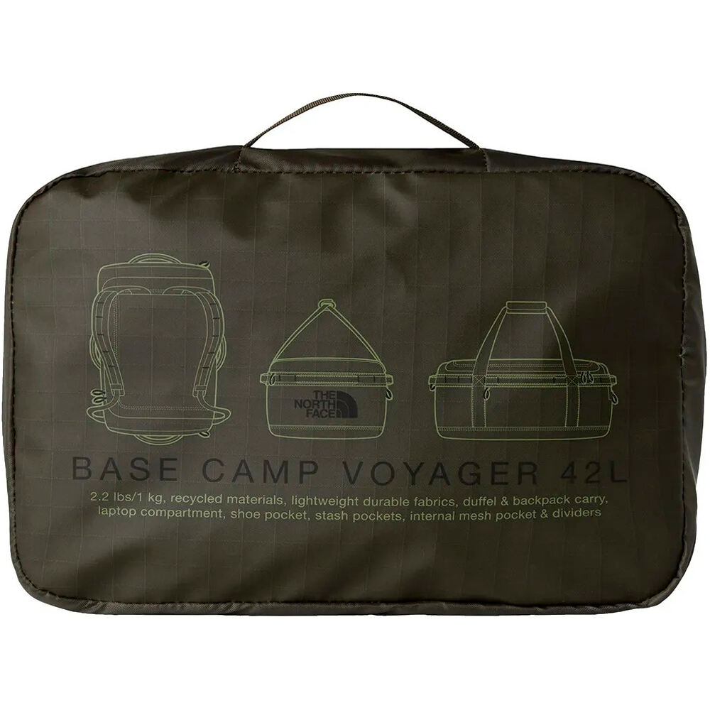 The North Face mochila montaña BASE CAMP VOYAGER DUFFEL 42L 04