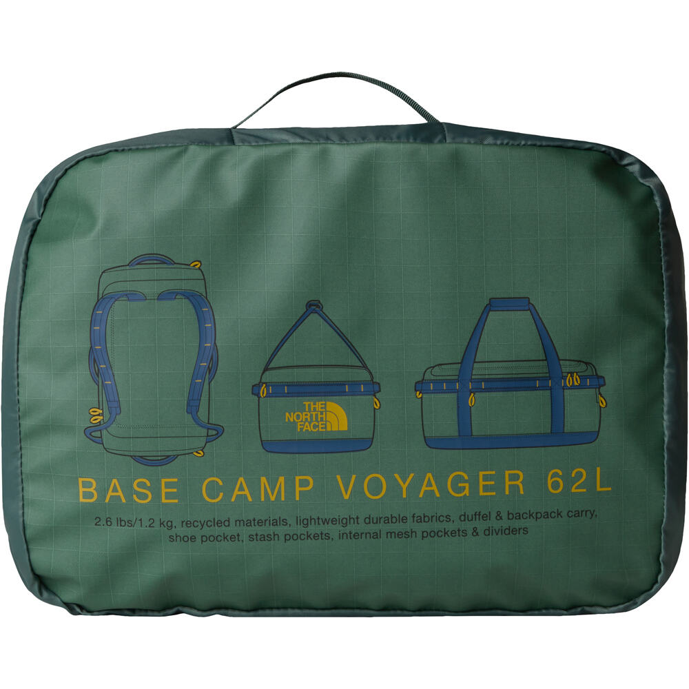 The North Face mochila montaña BASE CAMP VOYAGER DUFFEL 62L 04