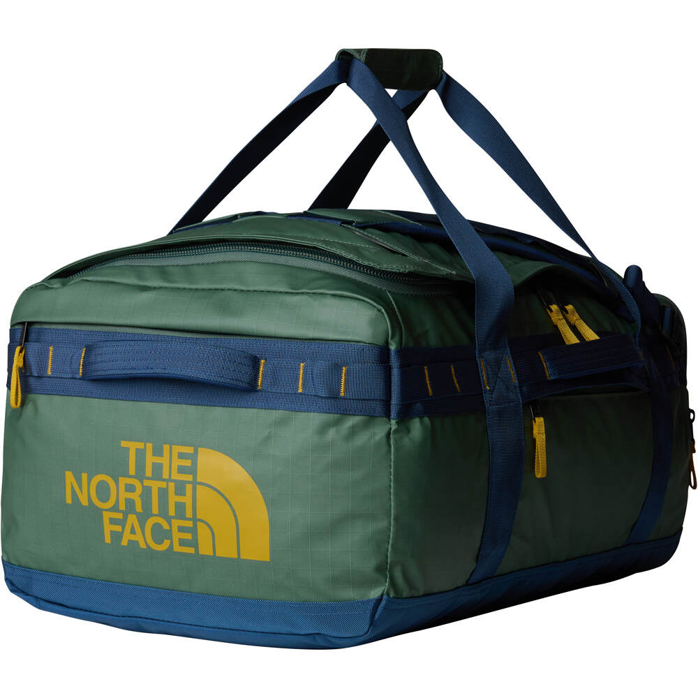 The North Face mochila montaña BASE CAMP VOYAGER DUFFEL 62L vista frontal