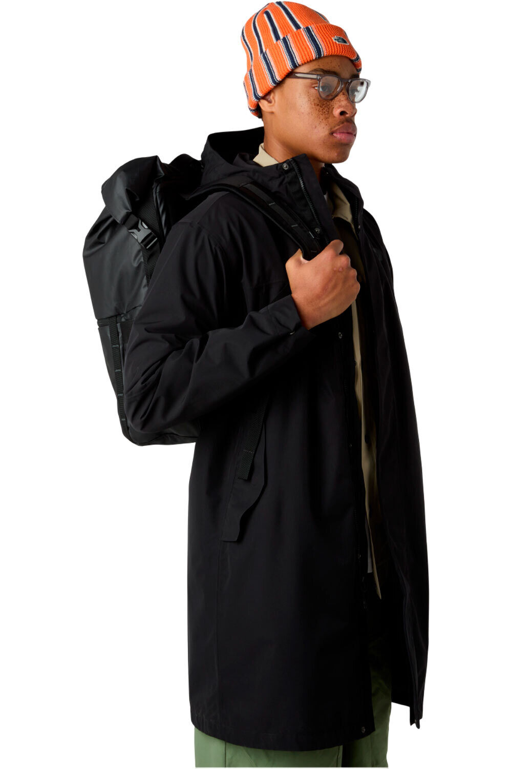 The North Face mochila montaña BASE CAMP VOYAGER ROLLTOP 01