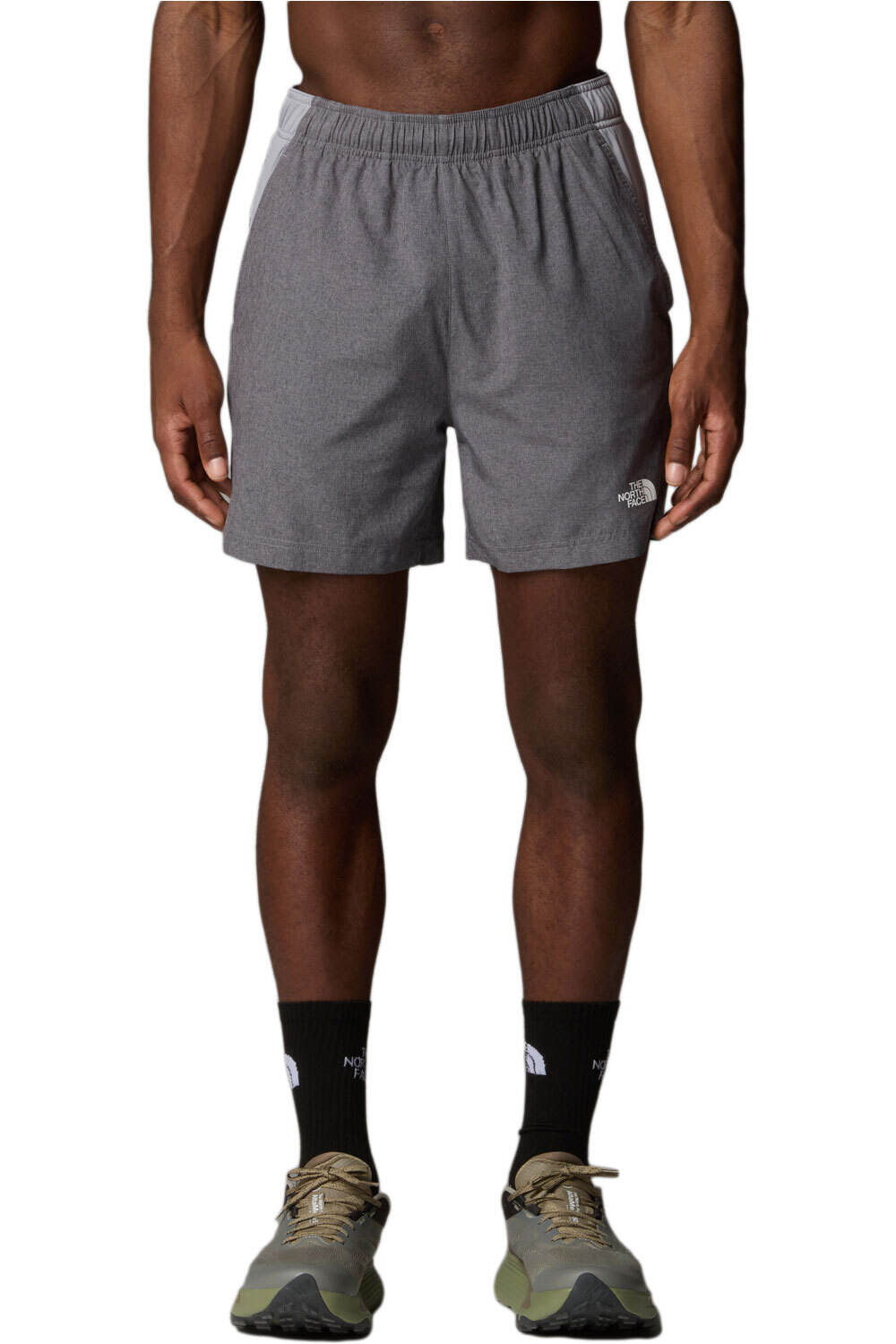 The North Face pantalón corto montaña hombre M 24/7 5'' SHORTS vista frontal