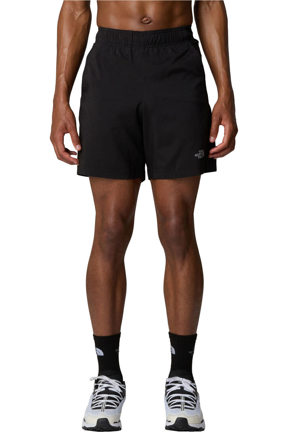 The North Face pantalón corto montaña hombre M 24/7 7IN SHORT vista frontal