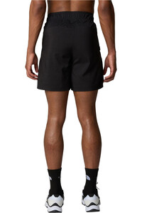 The North Face pantalón corto montaña hombre M 24/7 7IN SHORT vista trasera
