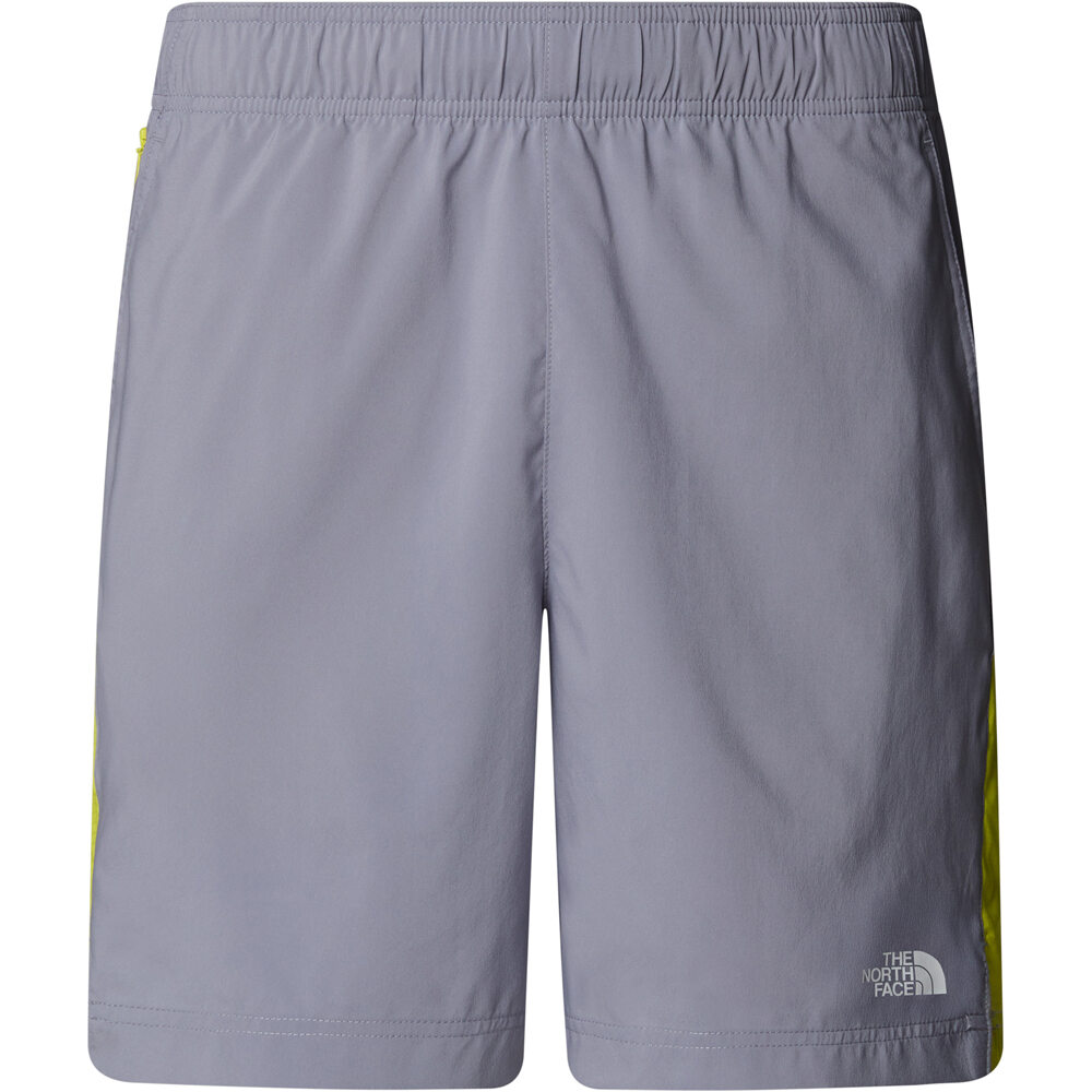 The North Face pantalón corto montaña hombre M 24/7 EMBOSSED SHORTS vista frontal