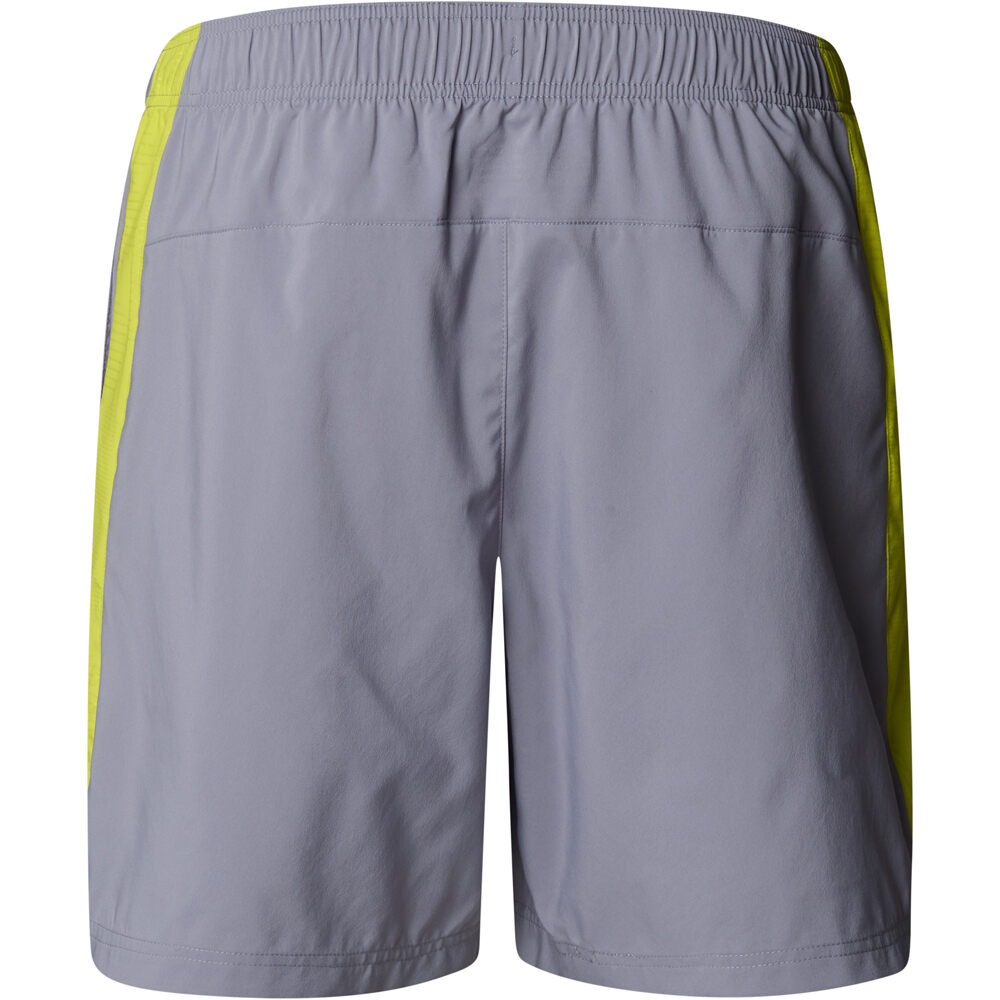 The North Face pantalón corto montaña hombre M 24/7 EMBOSSED SHORTS vista trasera