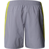 The North Face pantalón corto montaña hombre M 24/7 EMBOSSED SHORTS vista trasera