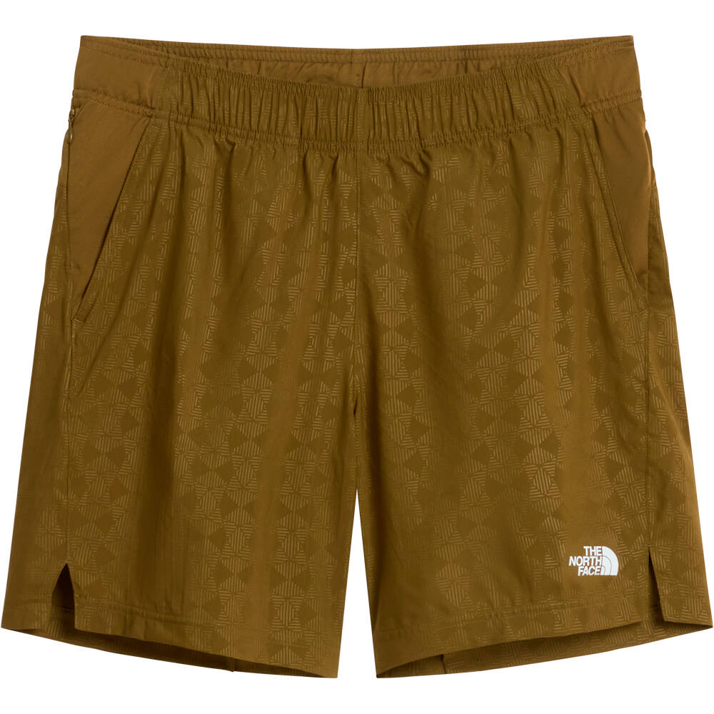 The North Face pantalón corto montaña hombre M 24/7 PENTADOME EMBOSSED 7IN SHORTS vista detalle