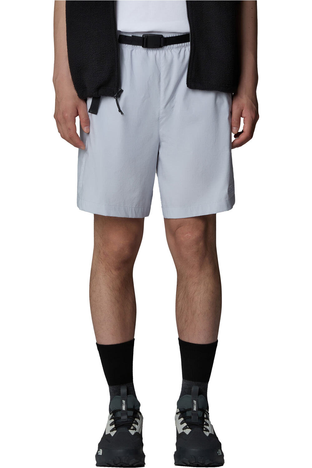 The North Face pantalón corto montaña hombre M CLASS V PATHFINDER BELTED SHORT - 7 vista frontal