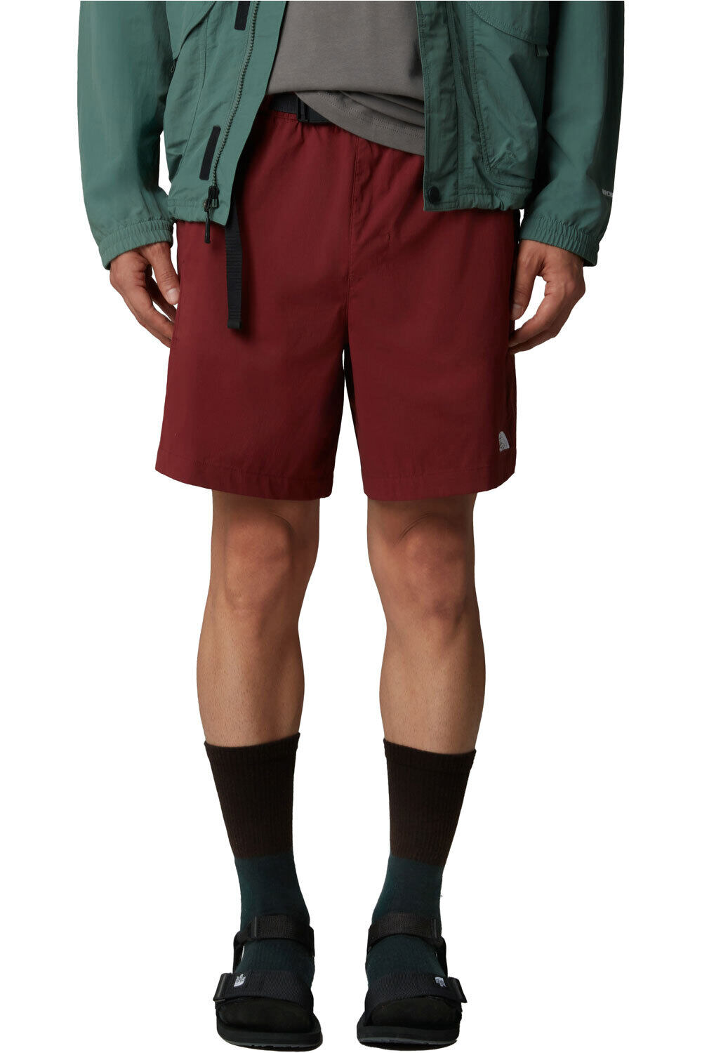 The North Face pantalón corto montaña hombre M CLASS V PATHFINDER BELTED SHORT - 7 vista frontal