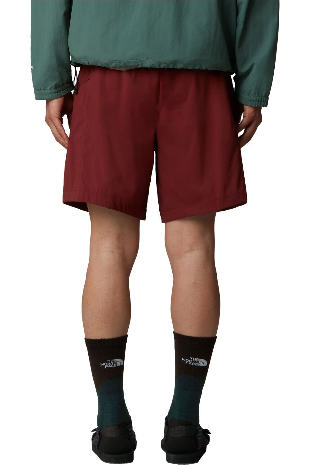 The North Face pantalón corto montaña hombre M CLASS V PATHFINDER BELTED SHORT - 7 vista trasera