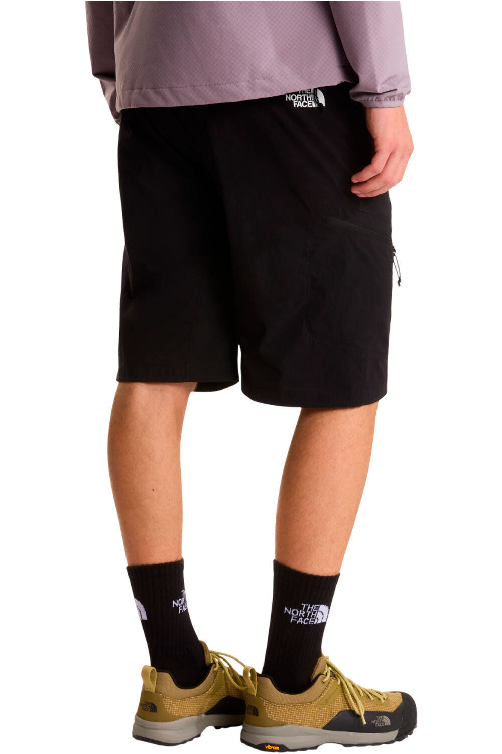 The North Face pantalón corto montaña hombre M EXPLORATION SHORT vista trasera