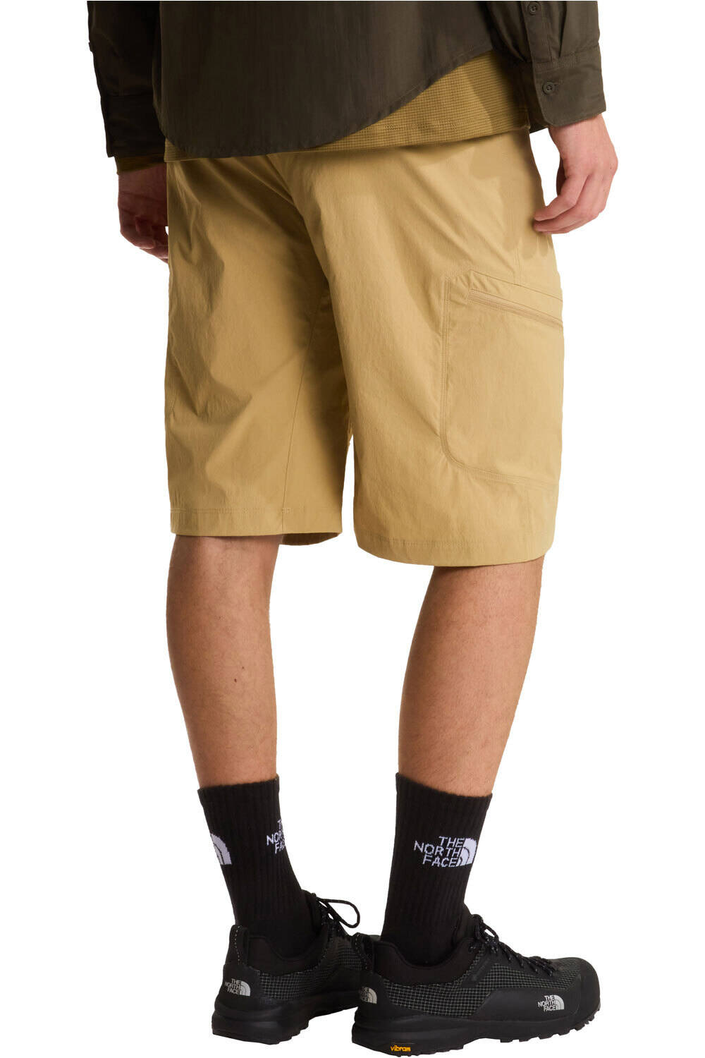 The North Face pantalón corto montaña hombre M EXPLORATION SHORT vista trasera