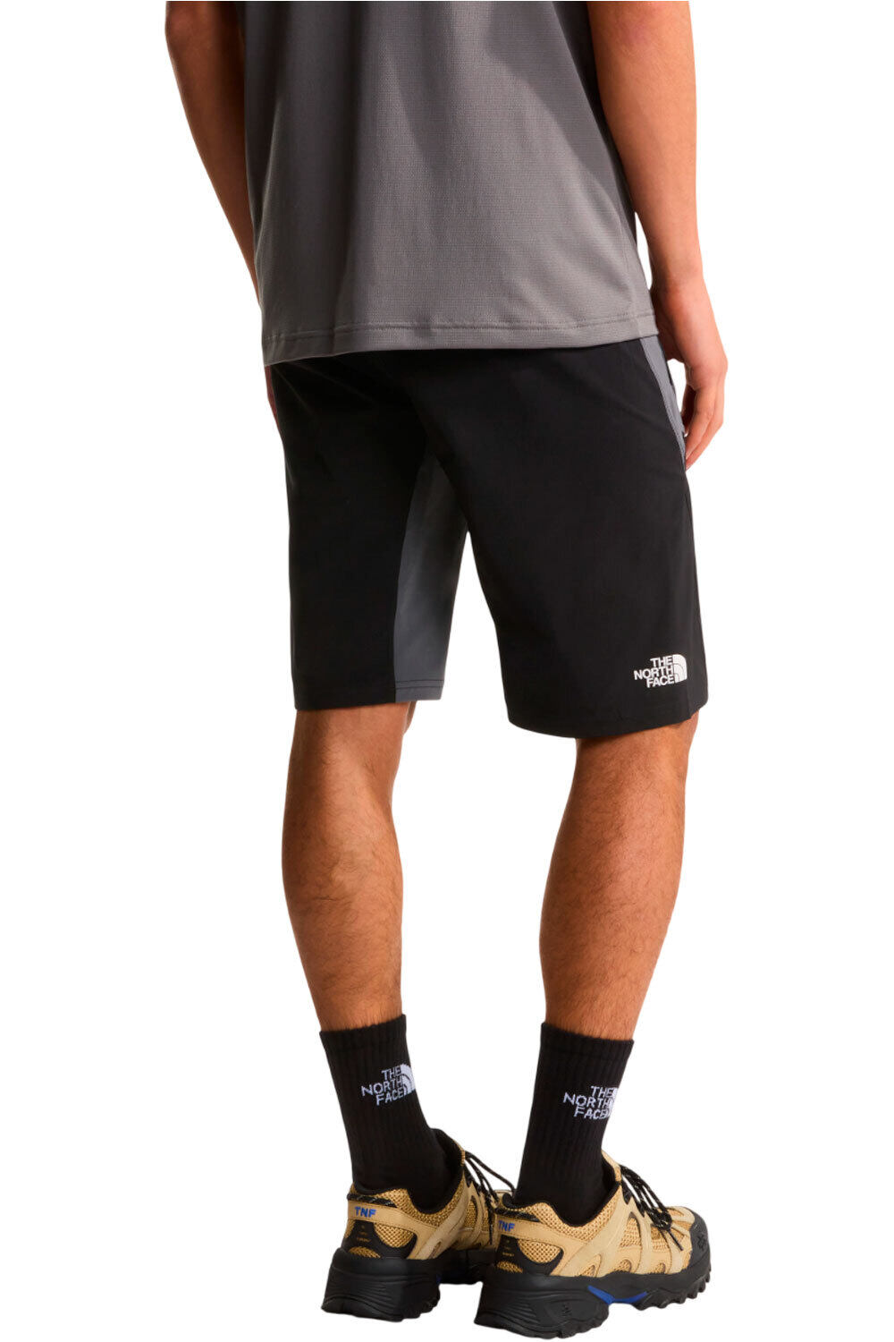 The North Face pantalón corto montaña hombre M FELIK SLIM TAPERED SHORT vista trasera