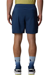 The North Face pantalón corto montaña hombre M MA 24/7 7IN SHORTS GRAPHIC vista trasera