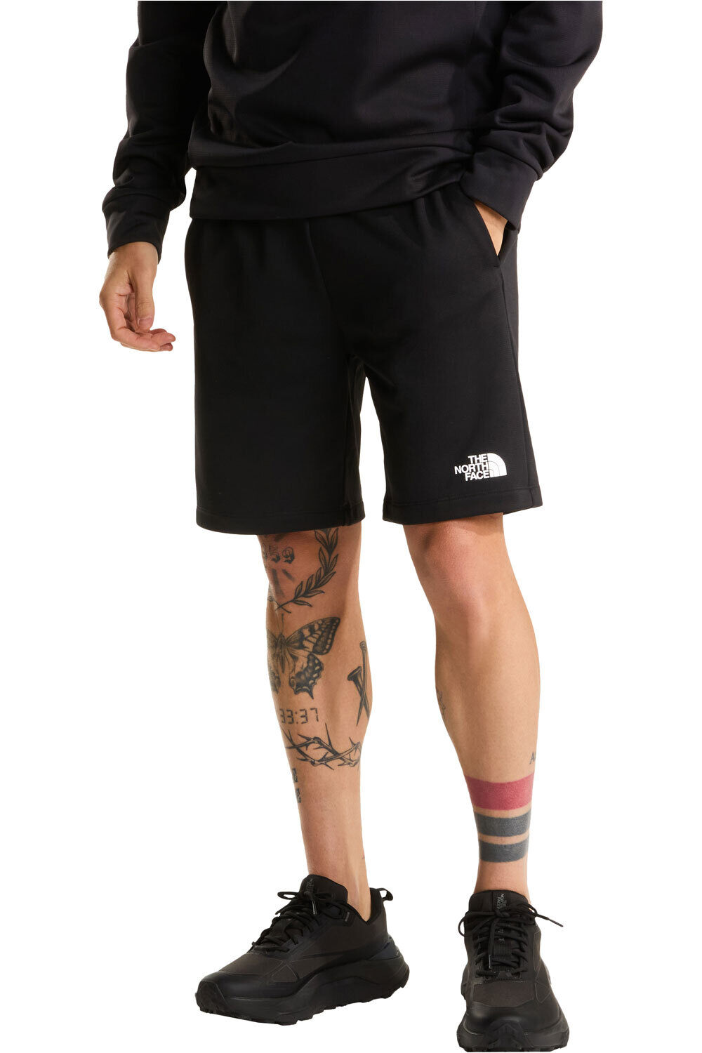 The North Face pantalón corto montaña hombre M REAXION 2.0 SHORTS vista frontal