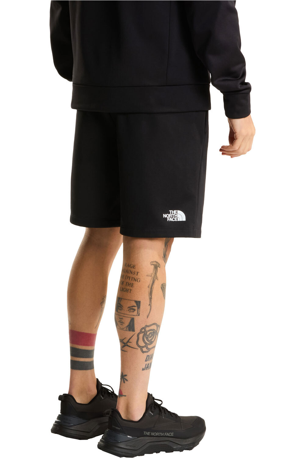 The North Face pantalón corto montaña hombre M REAXION 2.0 SHORTS vista trasera