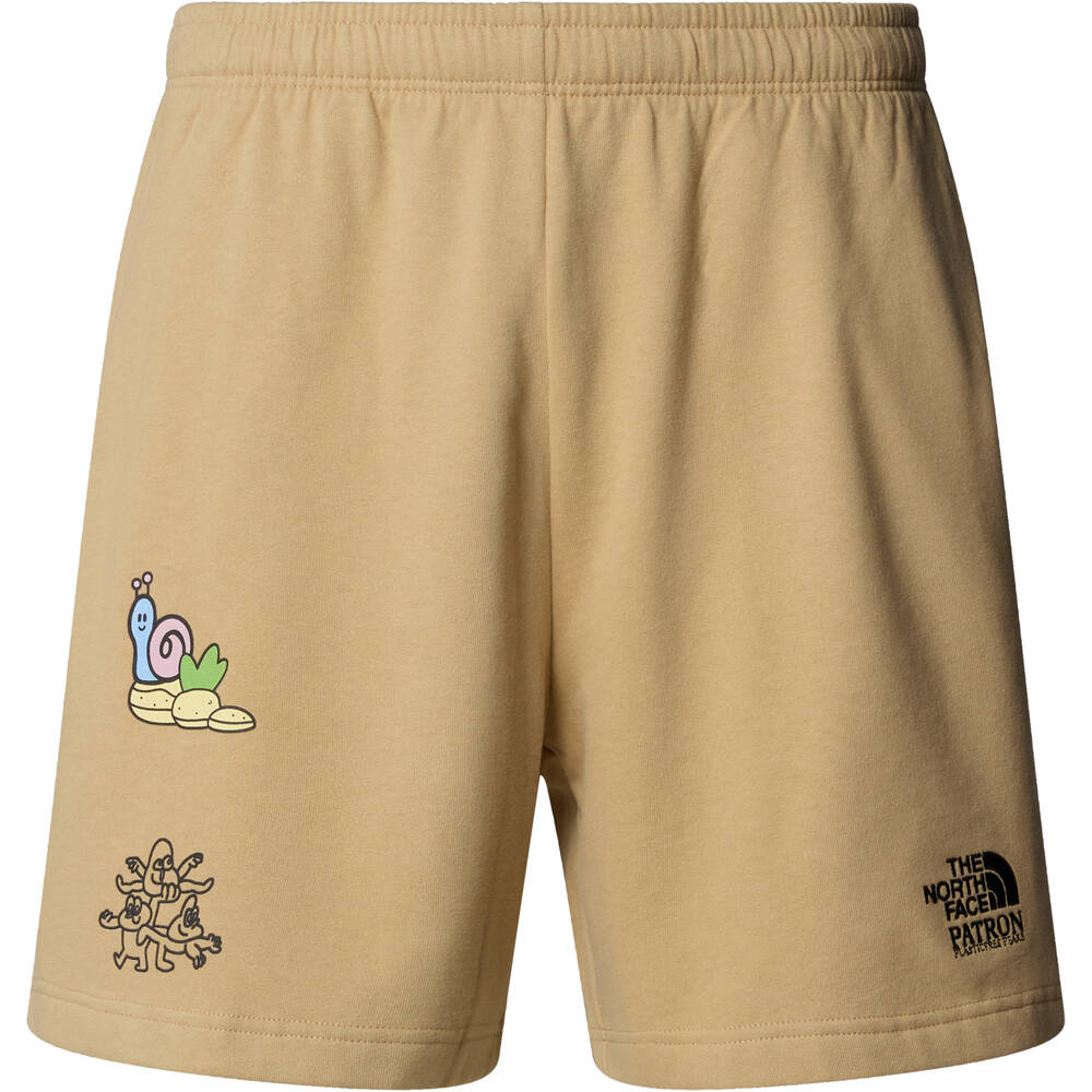 The North Face pantalón corto montaña hombre U MOUNTAIN CLEANUP RELAXED SHORT vista detalle