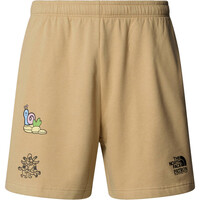 The North Face pantalón corto montaña hombre U MOUNTAIN CLEANUP RELAXED SHORT vista detalle