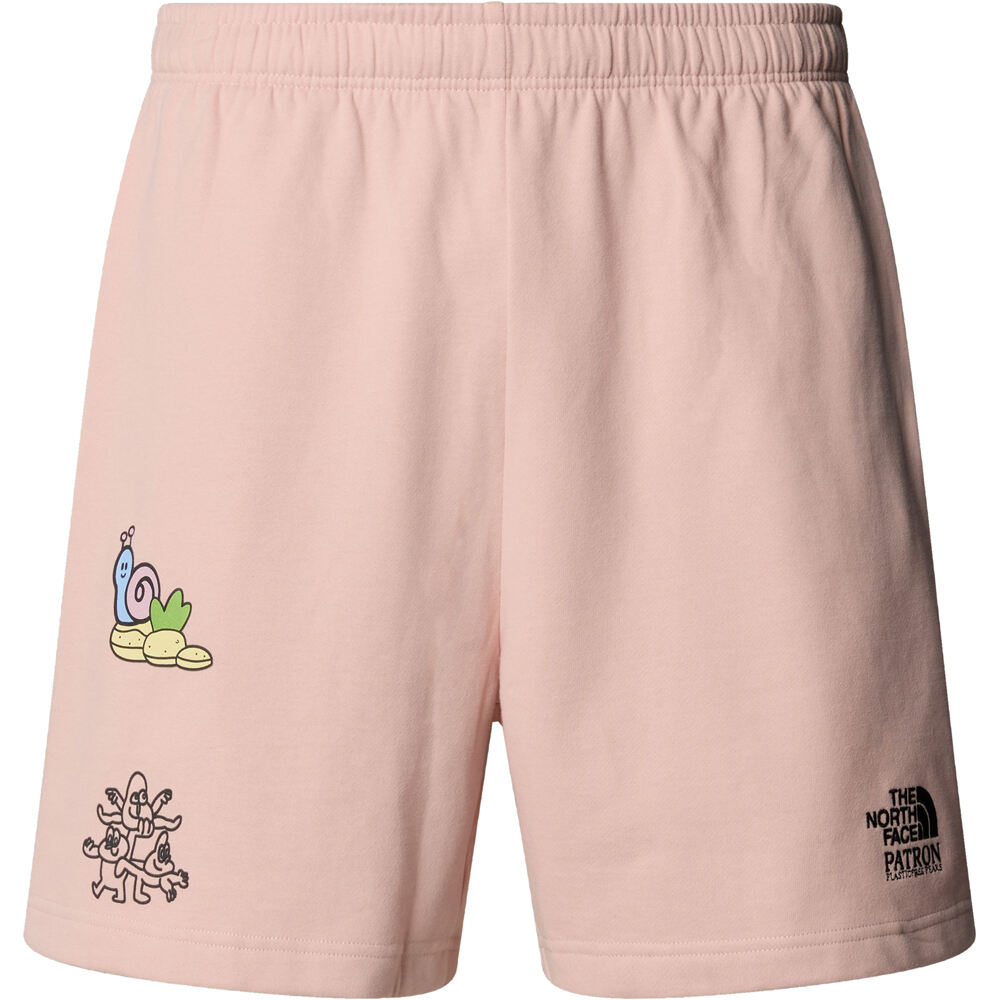 The North Face pantalón corto montaña hombre U MOUNTAIN CLEANUP RELAXED SHORT vista detalle