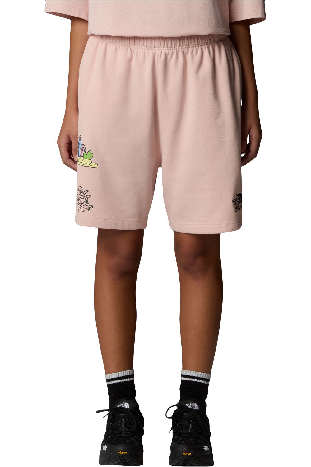 The North Face pantalón corto montaña hombre U MOUNTAIN CLEANUP RELAXED SHORT vista frontal