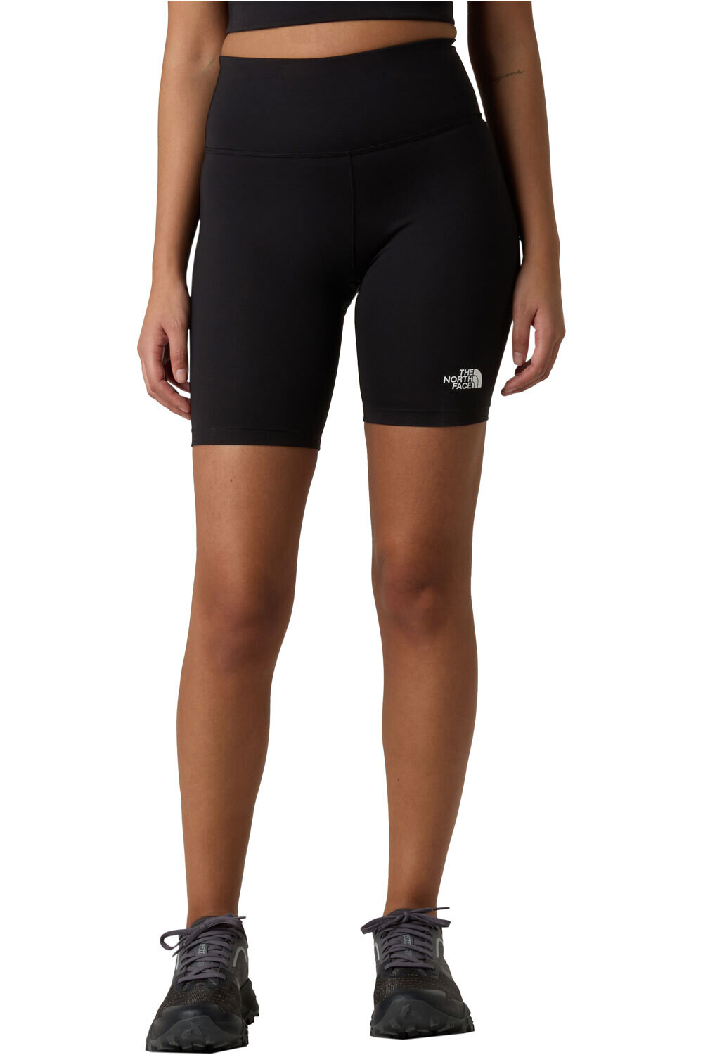 The North Face pantalón corto montaña mujer W FLEX 8IN TIGHT vista frontal