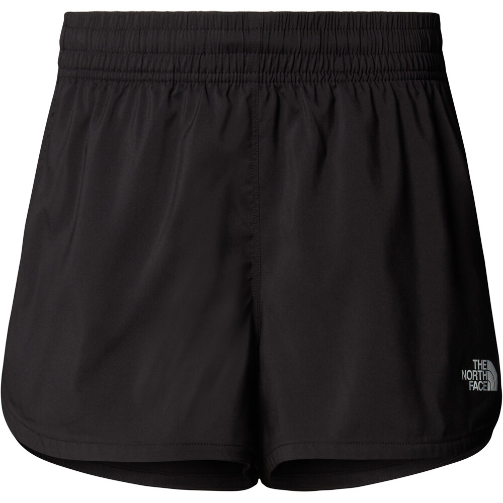 The North Face pantalón corto montaña mujer W FLEX WOVEN SHORT 3IN vista detalle
