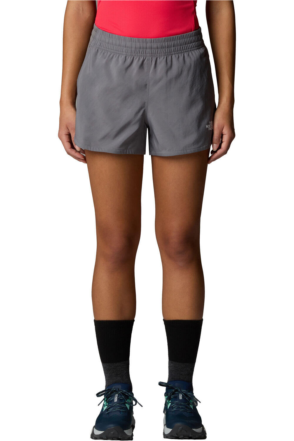 The North Face pantalón corto montaña mujer W FLEX WOVEN SHORT 3IN vista frontal