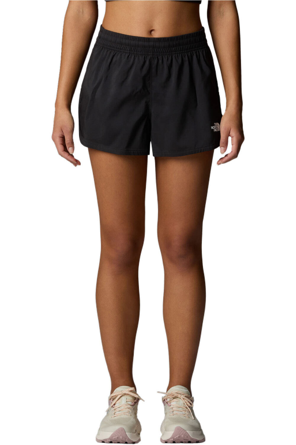 The North Face pantalón corto montaña mujer W FLEX WOVEN SHORT 3IN vista frontal
