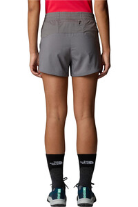 The North Face pantalón corto montaña mujer W FLEX WOVEN SHORT 3IN vista trasera