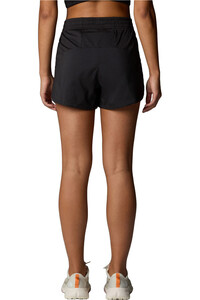 The North Face pantalón corto montaña mujer W FLEX WOVEN SHORT 3IN vista trasera