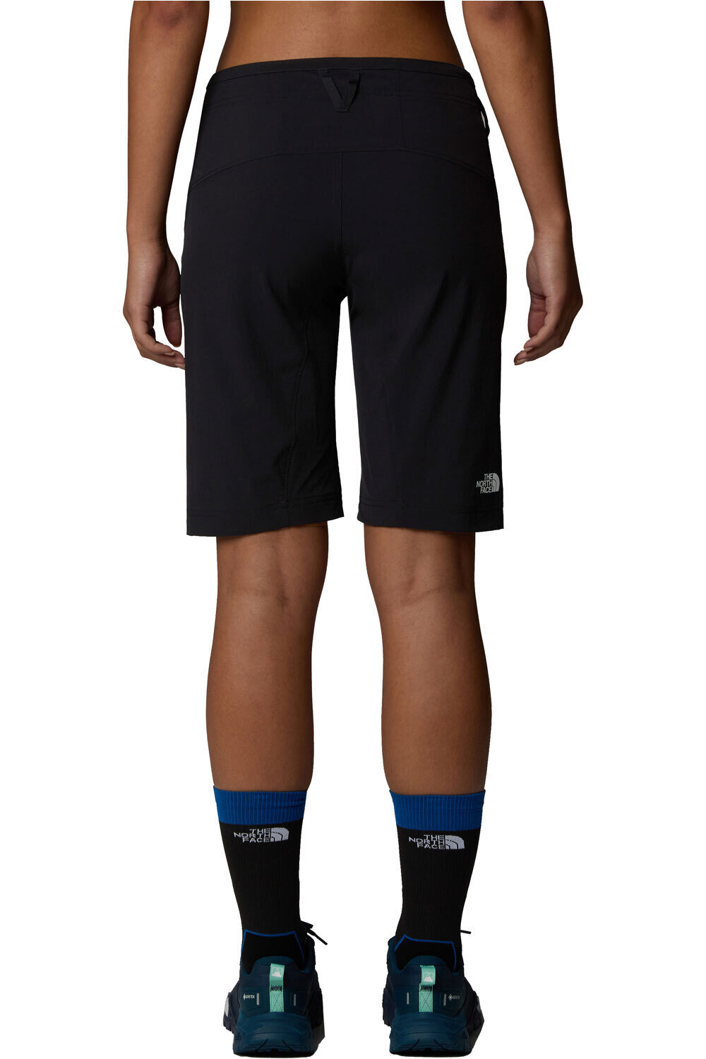 The North Face pantalón corto montaña mujer W SPEEDLIGHT SLIM STRAIGHT SHORT vista trasera