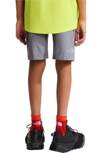 The North Face pantalón corto montaña niño TEEN 24/7 SHORT vista trasera