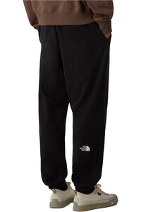 The North Face pantalón hombre M ESSENTIAL RELAXED STRAIGHT JOGGER vista trasera