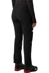 The North Face pantalón impermeable mujer W SUMMIT CHAMLANG SOFTSHELL PANT vista trasera