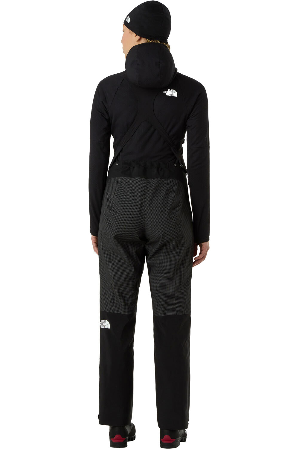 The North Face pantalón impermeable mujer W SUMMIT MOUNTAIN GTX PRO BIB vista trasera