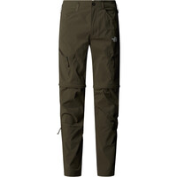 The North Face pantalón montaña hombre M EXPLORATION REG TAPERED CONVERTIBLE PA vista detalle