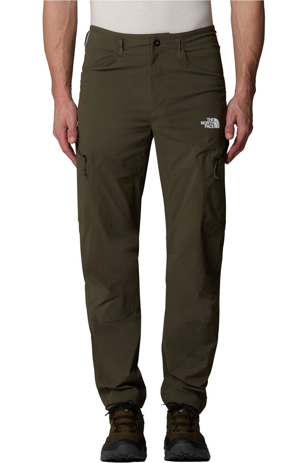 The North Face pantalón montaña hombre M EXPLORATION REG TAPERED PANT vista frontal