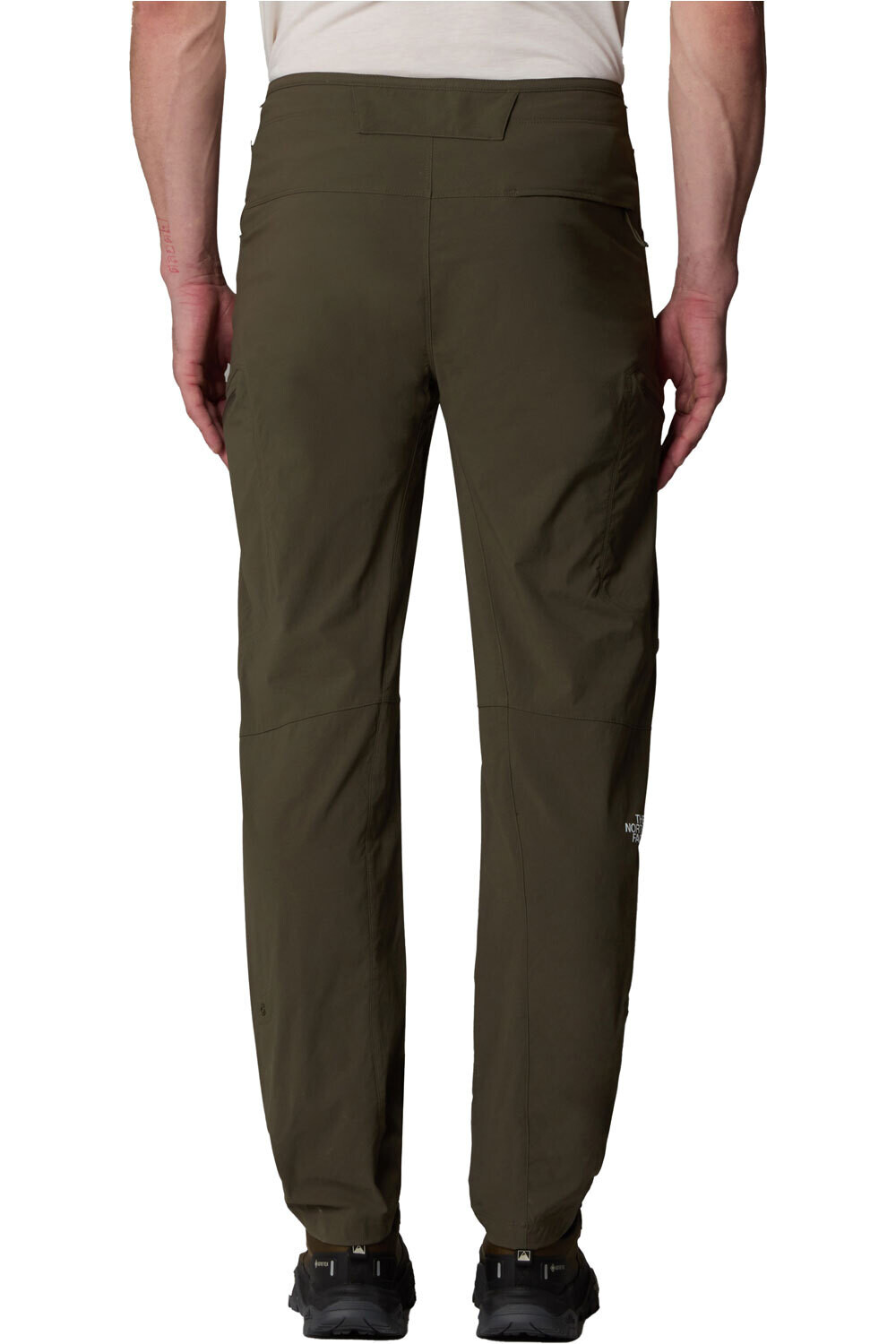 The North Face pantalón montaña hombre M EXPLORATION REG TAPERED PANT vista trasera
