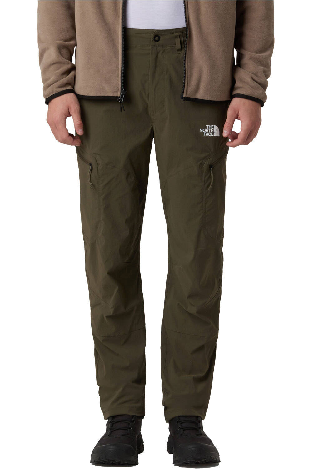 The North Face pantalón montaña hombre M EXPLORATION REG TAPERED PANTS vista frontal