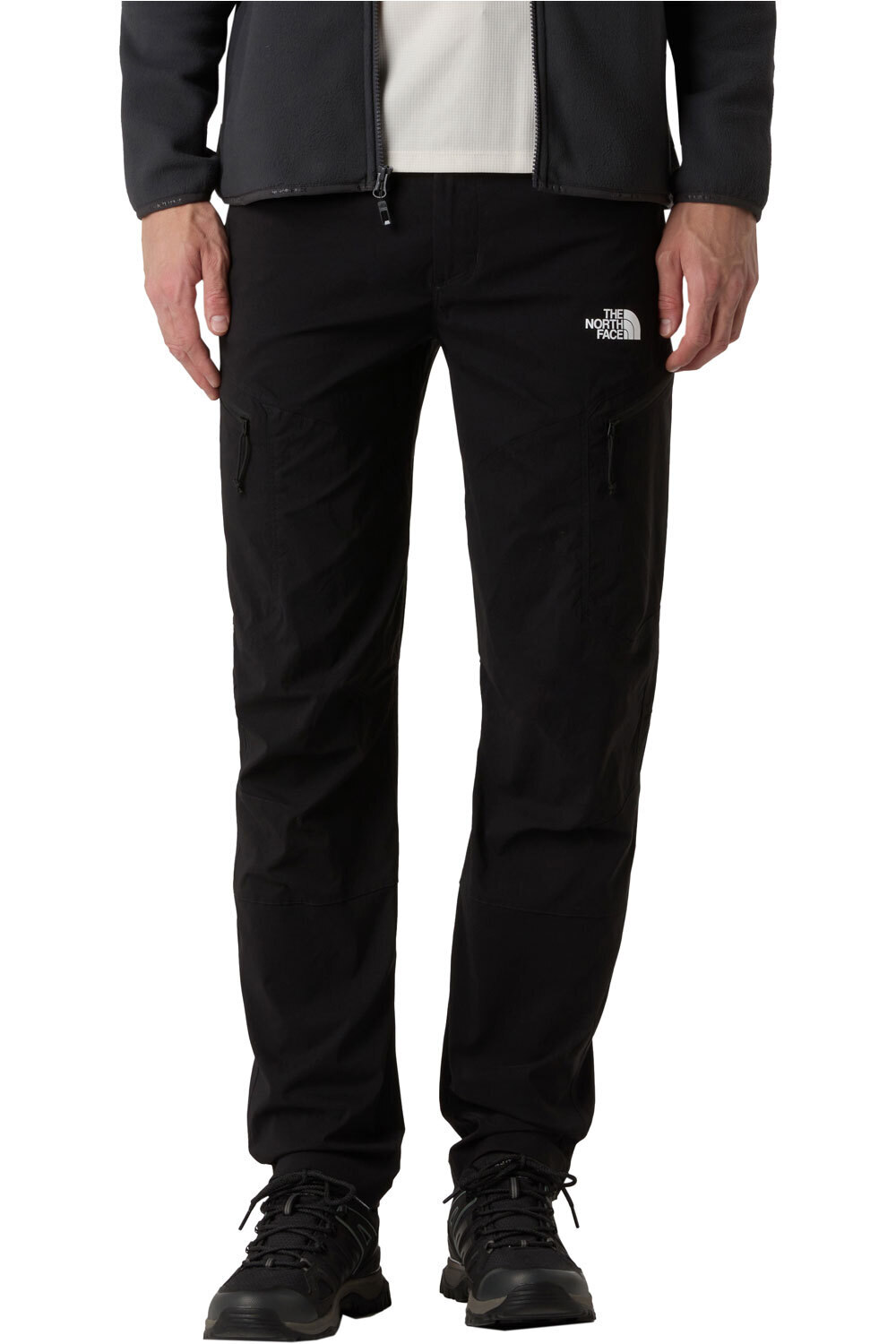 The North Face pantalón montaña hombre M EXPLORATION REG TAPERED PANTS vista frontal