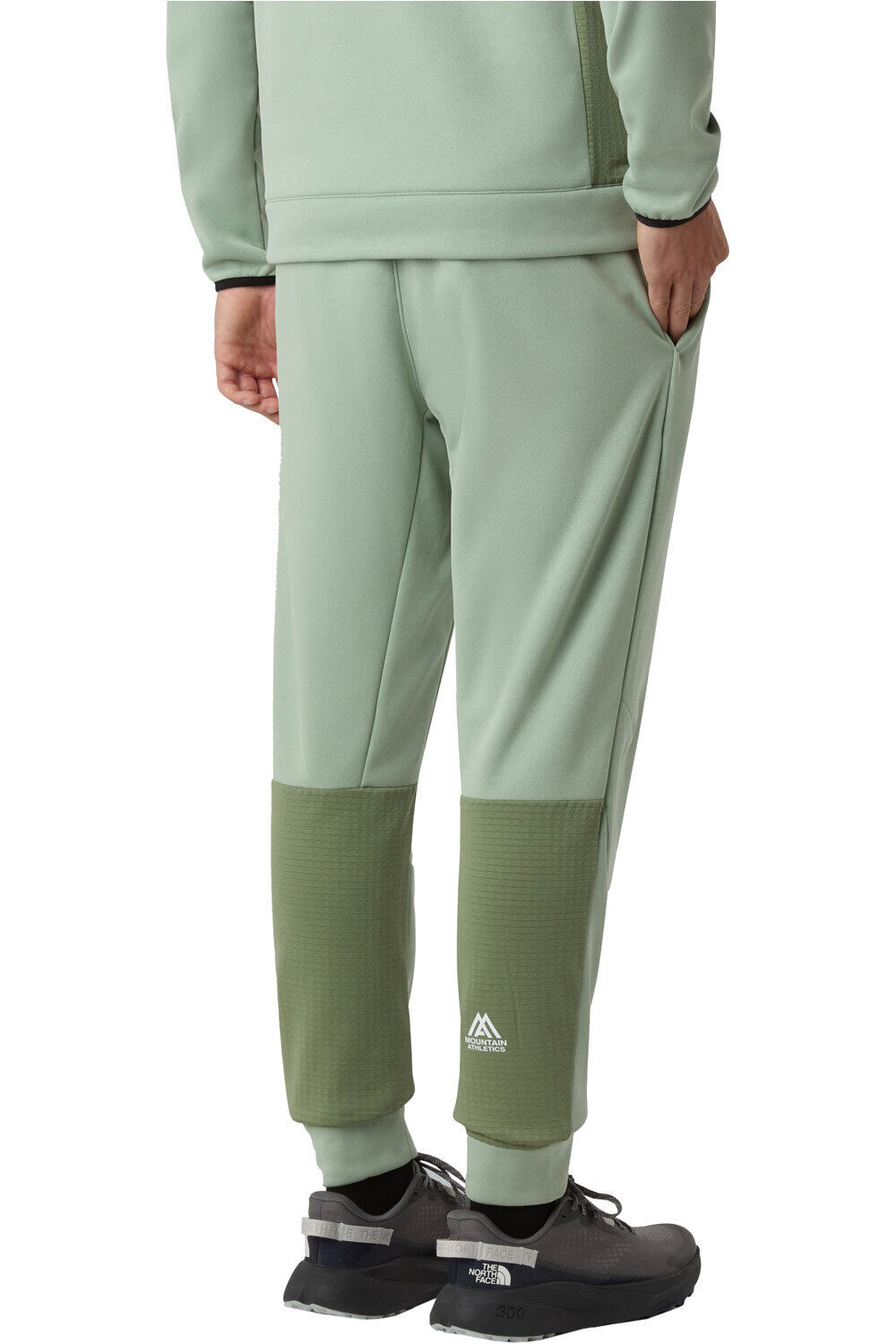The North Face pantalón montaña hombre M MOUNTAIN ATHLETICS FLEECE PANT vista trasera