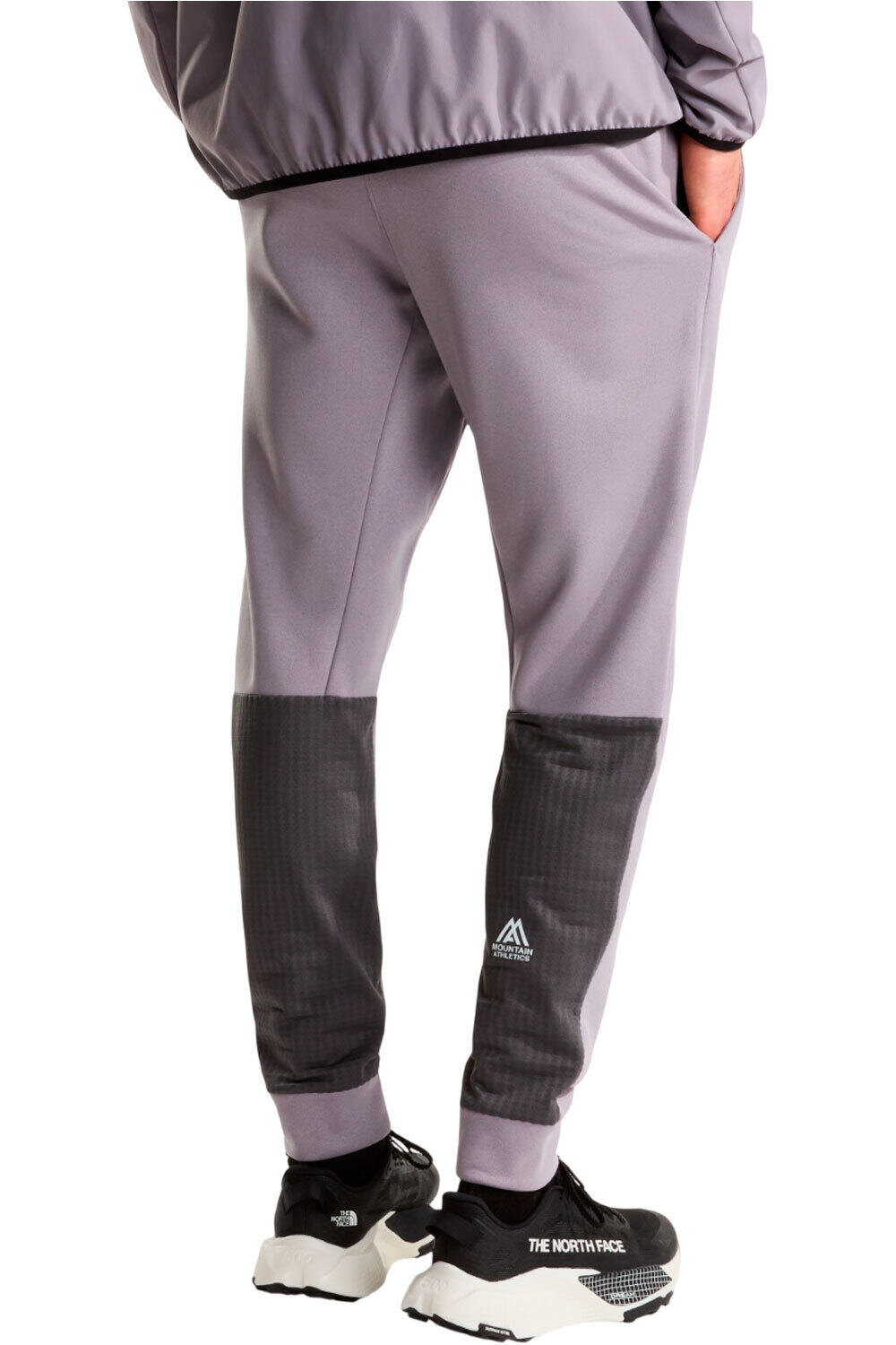 The North Face pantalón montaña hombre M MOUNTAIN ATHLETICS FLEECE PANT vista trasera
