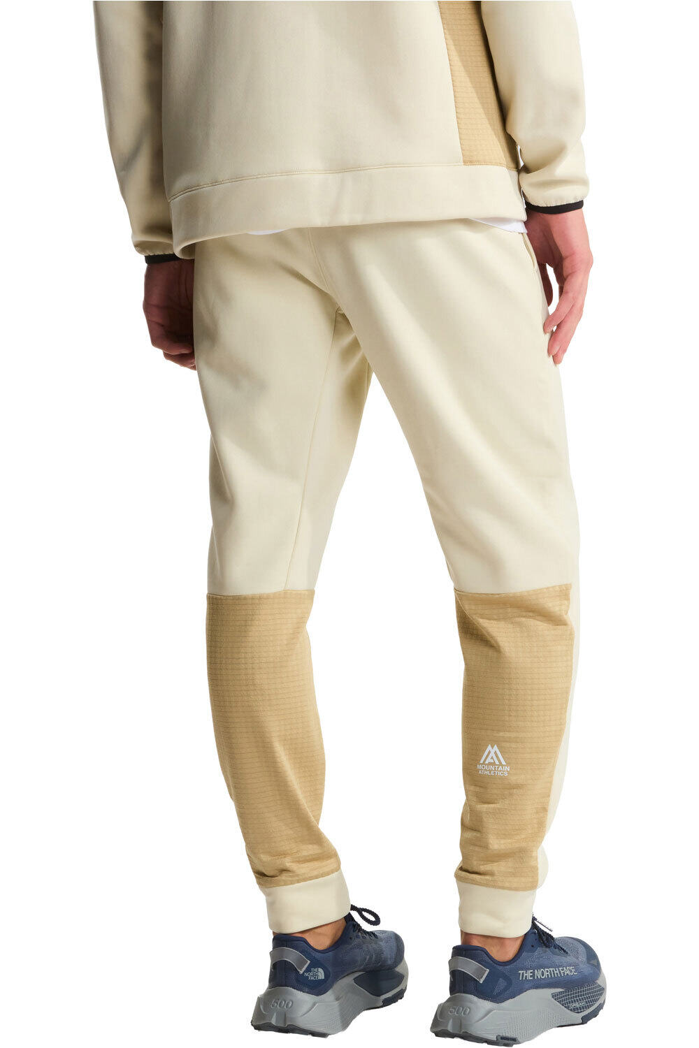 The North Face pantalón montaña hombre M MOUNTAIN ATHLETICS FLEECE PANT vista trasera