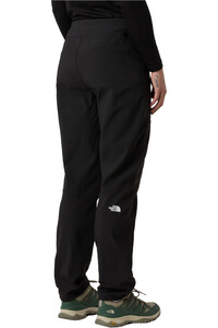 The North Face pantalón montaña mujer W DIABLO REGULAR STRAIGHT PANTS vista trasera