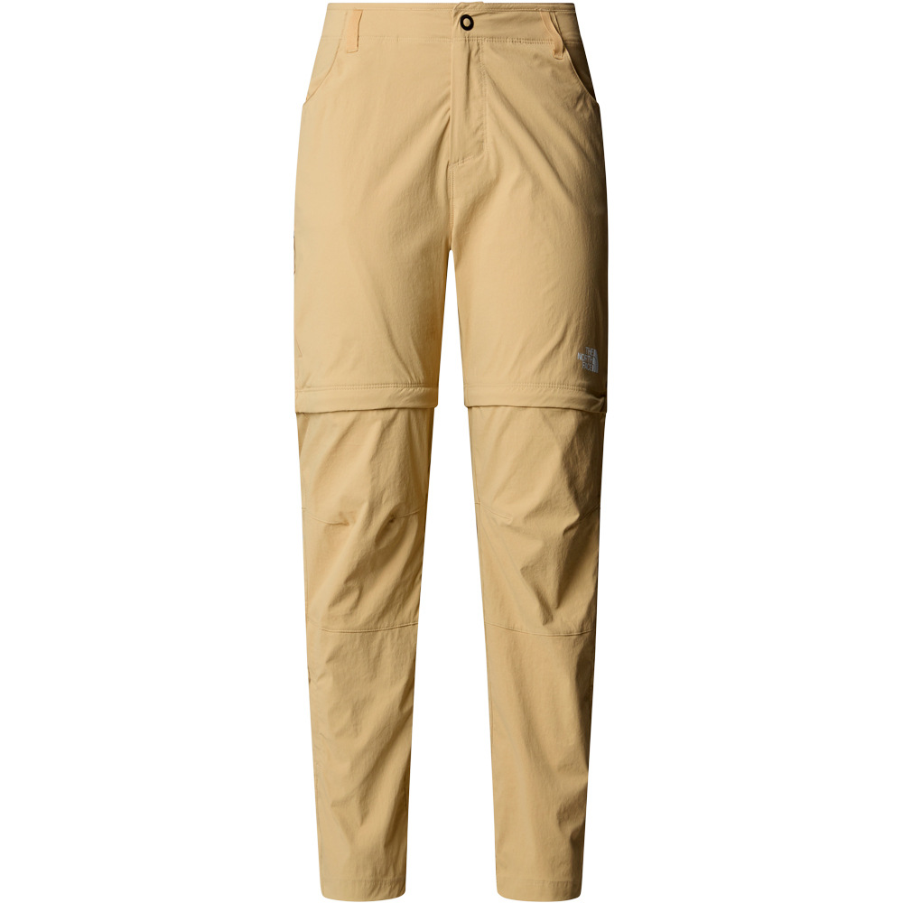 The North Face pantalón montaña mujer W EXPLORATION REG STRAIGHT CONVERTIBLE P vista detalle