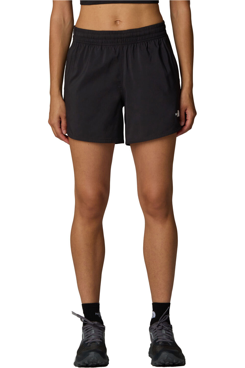 The North Face pantalón montaña mujer W FLEX WOVEN SHORT 5IN vista frontal
