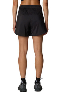 The North Face pantalón montaña mujer W FLEX WOVEN SHORT 5IN vista trasera